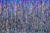 Slash Curtain - Purple/Silver/Aqua 